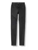 Spodnie damskie - Only Onlnew Royal Reg SK. Biker Coat Fn Petit Dżinsy damskie, Czarny, XXS / 28L - miniaturka - grafika 1