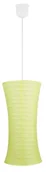Akcesoria do oświetlenia - Candellux Lampa wisząca zielona papierowa regulowana 60W E27 Tai 3496031-15 3496031-15 - miniaturka - grafika 1