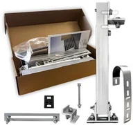 Akcesoria do kolektorów i fotowoltaiki - Uchwyt Zestaw Regulowany PV do paneli PV na Barierki i Balkony V-TAC VT-10100 - miniaturka - grafika 1