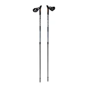Kije trekkingowe - Fizan Kije Nordic Walking Speed Black Regulowane - miniaturka - grafika 1
