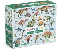 Puzzle - Puzzle 200 Montessori Dinozaury - miniaturka - grafika 1
