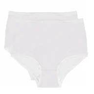 Majtki męskie - Bielizna damska wysoki stan, kolor biały  2 pack, rozmiar 3XL - miniaturka - grafika 1
