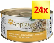 Mokra karma dla kotów - Zestaw Applaws, 24 x 70 g - Filet z tuńczyka z krewetkami - miniaturka - grafika 1