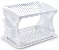 Suszarki do naczyń - Suszarka Do Naczyń Ociekacz 2 Poziomy Piętro - miniaturka - grafika 1