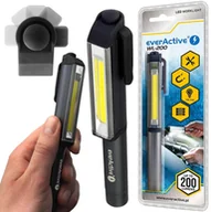 Oświetlenie warsztatowe - Latarka warsztatowa inspekcyjna COB LED everActive WL-200 3W 200 lumenów IP44 - miniaturka - grafika 1