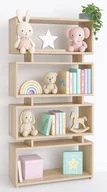 Półki i regały dla dzieci - Dziecięcy regał ażurowy dąb sonoma K3-A45 - miniaturka - grafika 1