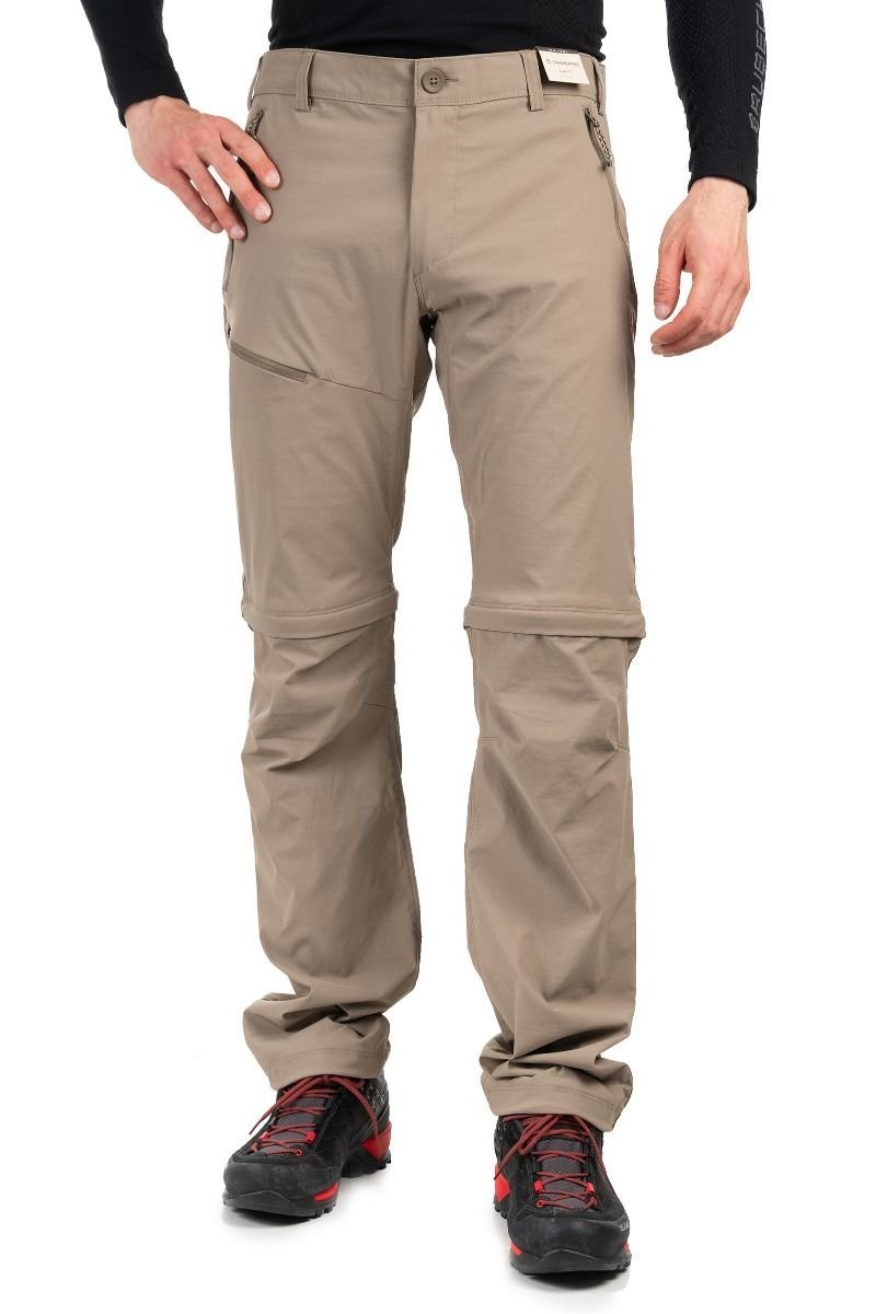 Craghoppers Spodnie trekkingowe męskie Nosilife Pro III Convertible Long beżowe 36_XL