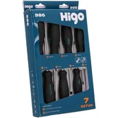 Śrubokręty - Zestaw wkrętaków 7cz. HIGO - miniaturka - grafika 1