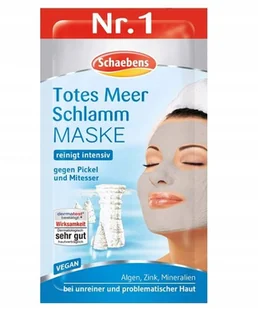 Schaebens Maseczka do twarzy Dead Sea oczyszczająca 15ml - Maseczki do twarzy - miniaturka - grafika 1