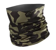Odzież motocyklowa - Kołnierz ocieplający ALPINESTARS CAMO kolor czarny/khaki - miniaturka - grafika 1