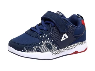 Buty sportowe męskie - American Club Sportowe buty dziecięce AMERICAN BS09/21 NV - - grafika 1