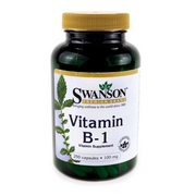 Witaminy i minerały - Vitamin B-1 100 mg/250 kaps. (Swanson) - miniaturka - grafika 1