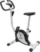 Rowery treningowe - FunFit, Rower treningowy mechaniczny, szaro-czarny - miniaturka - grafika 1