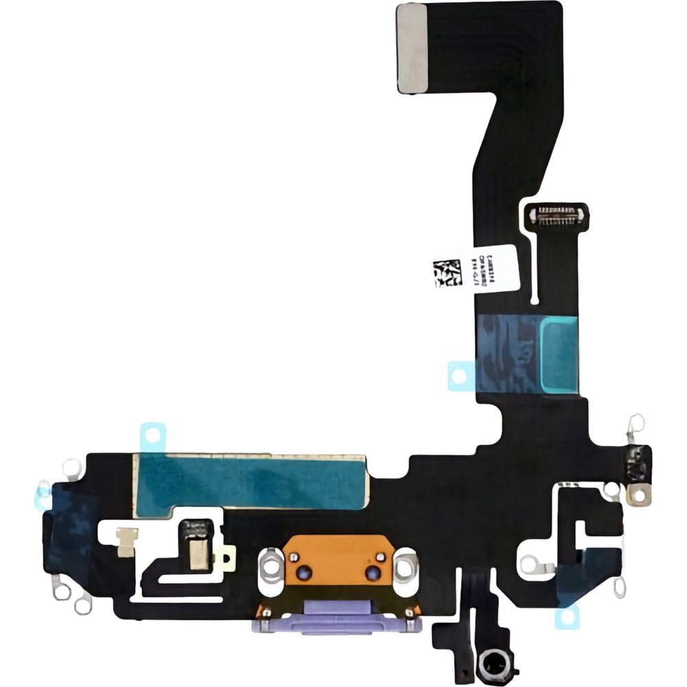 Złącze gniazdo ładowania dock iPhone 12 Mini ORG fioletowa