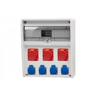 Bezpieczniki elektryczne - Rozdzielnica 17S Ulisse 3x32A 5p,4x230V 17 modułów - miniaturka - grafika 1