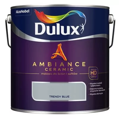 Farba ceramiczna AMBIANCE CERAMIC Trendy Blue 2,5 l Dulux