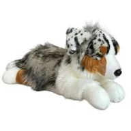 Maskotki i pluszaki - Owczarek australijski stojący 30cm Dubi - miniaturka - grafika 1