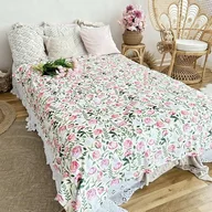 Koce - Koc Kwiaty Piwonii Peonie - miniaturka - grafika 1