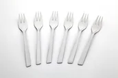 Widelce - Gerlach Komplet 6 widelczyków do ciasta FLAMES - miniaturka - grafika 1