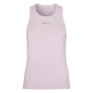 Koszulki i topy damskie - Damska koszulka bez rękawów CRAFT ADV ESSENCE SINGLET 2 W 1914796-746000 – Fioletowy - miniaturka - grafika 1