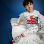 Piżamy chłopięce - Sinsay - Piżama Spiderman - Jasny szary - miniaturka - grafika 1
