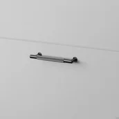 Zawiasy, okucia i inne akcesoria - Uchwyt meblowy Pull Bar Linear Small 125 Gun Metal - miniaturka - grafika 1