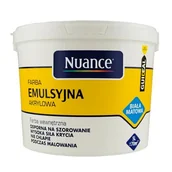 Farby wewnętrzne - Emulsja Biała 5 l Nuance - miniaturka - grafika 1