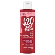 Toniki i hydrolaty do twarzy - UNDER TWENTY ANTI ACNE - CLEANSING ANTIBACTERIAL TONER - Oczyszczający tonik antybakteryjny Cera mieszana i tłusta 200ml - miniaturka - grafika 1