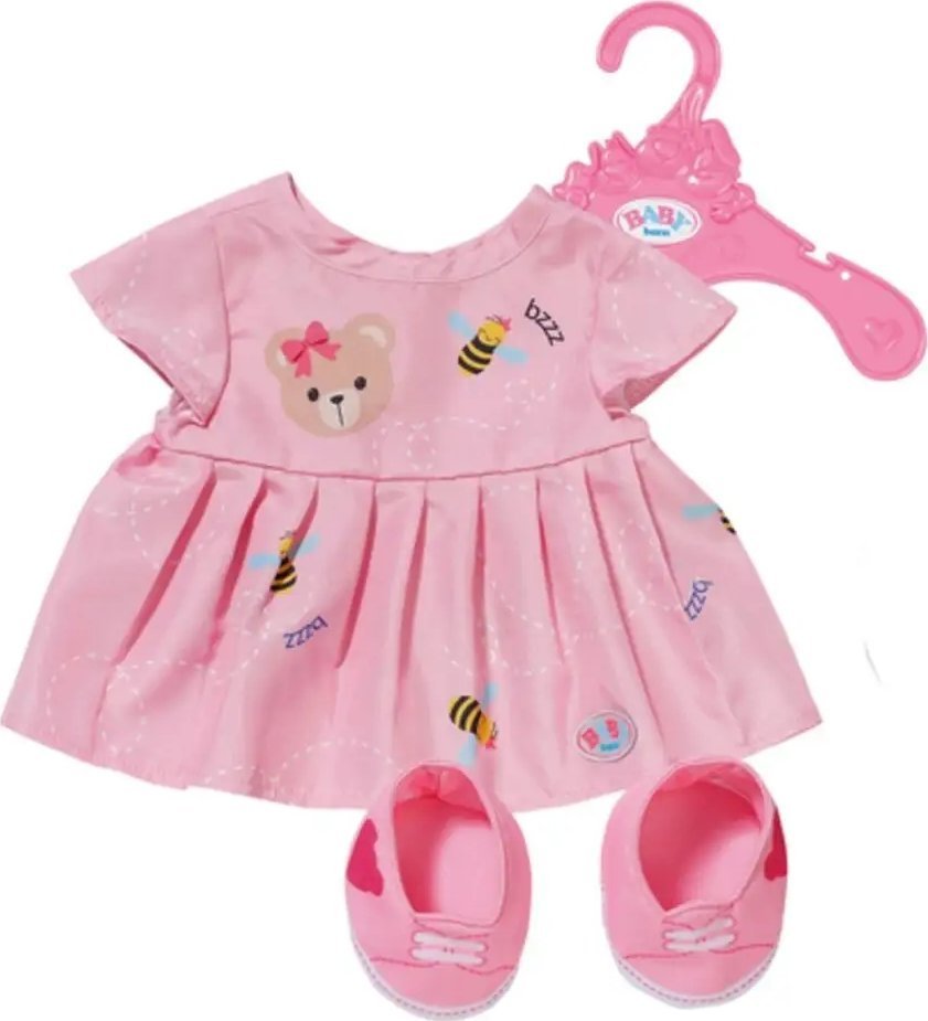 Zapf BABY born - Bear Dress Outfit 834442 /Dolls and Dollhouses