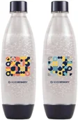 Akcesoria i części AGD - Zestaw butelek SodaStream Fuse Bubble Mosaic 2 x 1L  ! - miniaturka - grafika 1