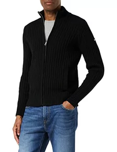 Schott NYC sweter męski, czarny, XL - Swetry męskie - miniaturka - grafika 1
