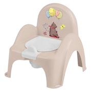 Kosmetyki kąpielowe dla dzieci - Nocnik krzesełko Leśna opowieść j.beżowy - miniaturka - grafika 1