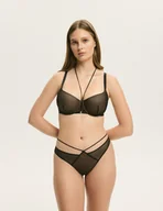 Biustonosze - Biustonosz usztywniany Brittany Esotiq czarny 65G - miniaturka - grafika 1