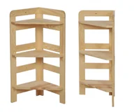 Regały - Regał Modułowy Narożnik 82,4X34,4X34,4Cm 3 Półki Berdo Surowy Drewno Sosnowe Naturalny Rr2_Nz1X035_0_N0_F1 / Wamar-Sosenka - miniaturka - grafika 1