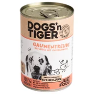 Mokra karma dla psów - Dogs'n Tiger Adult, 6 x 400 g - Drób i bataty - miniaturka - grafika 1