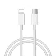 Kable komputerowe i do monitorów - PLATINET USB TYPE C - LIGHTNING CABLE C94 CHIP 2A 20W 1M WHITE [45788] - miniaturka - grafika 1