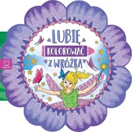 Książki edukacyjne - Aksjomat Lubię kolorować z wróżką (duży format) praca zbiorowa - miniaturka - grafika 1