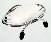 Półki łazienkowe - Mydelniczka druciana do łazienki, kuchni 197 - miniaturka - grafika 1