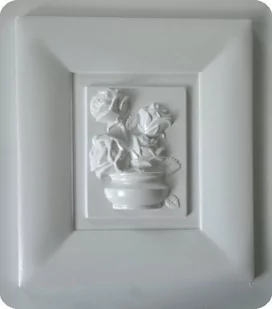 Forma do odlewów gipsu, róże, 1 element - Akcesoria rzeźbiarskie - miniaturka - grafika 1