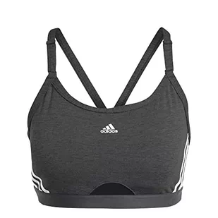 adidas Aer Ls 3s Biustonosz sportowy Kobiety , Brgros/biały , L - Biustonosze - miniaturka - grafika 1