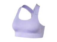 Bielizna sportowa damska - CRIVIT Biustonosz sportowy bezszwowy (XL(48/50), Fioletowy) - miniaturka - grafika 1
