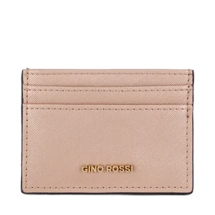 Etui na karty kredytowe Gino Rossi QYL0023 Różowy - Portfele - miniaturka - grafika 1