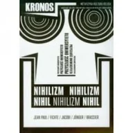 Czasopisma - Kronos nr 1 Nihilizm Używana - miniaturka - grafika 1