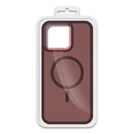 Etui i futerały do telefonów - CASE MAT MAGSAFE DO APPLE IPHONE 12 PRO MAX BORDO BOX - miniaturka - grafika 1