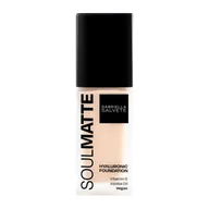 Podkłady do twarzy - Gabriella Salvete Soulmatte Hyaluronic Foundation podkład 30 ml dla kobiet 02 Cold Ivory - miniaturka - grafika 1