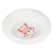 Miseczki i talerzyki dla dzieci - Canpol babies Miska plastikowa dla dziecka 270 ml CUTE ANIMALS 4m+ - miniaturka - grafika 1