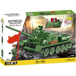 Cobi Klocki SU-100 Średnie działo samobieżne GXP-759665 - Klocki - miniaturka - grafika 1