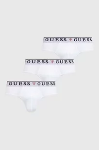 Guess slipy 3-pack męskie kolor biały - Majtki męskie - miniaturka - grafika 1