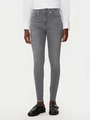 Spodnie damskie - BOSS Jeansy Maye 50529981 Szary Slim Fit - miniaturka - grafika 1