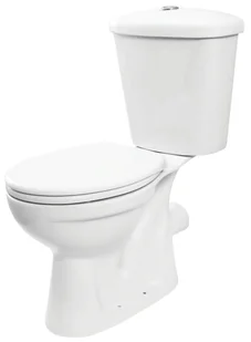 Deante Miska WC kompakt - odpływ poziomy Funkia biały CDFD6LPS - Miski WC - miniaturka - grafika 1